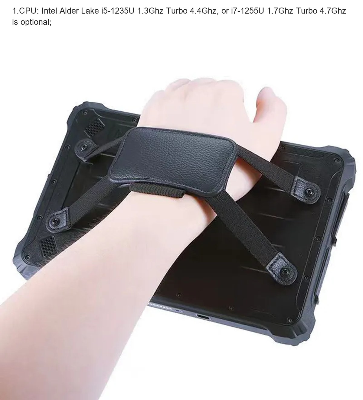 RUGGEDMASTER HR100Ci5 rugged tablets product features