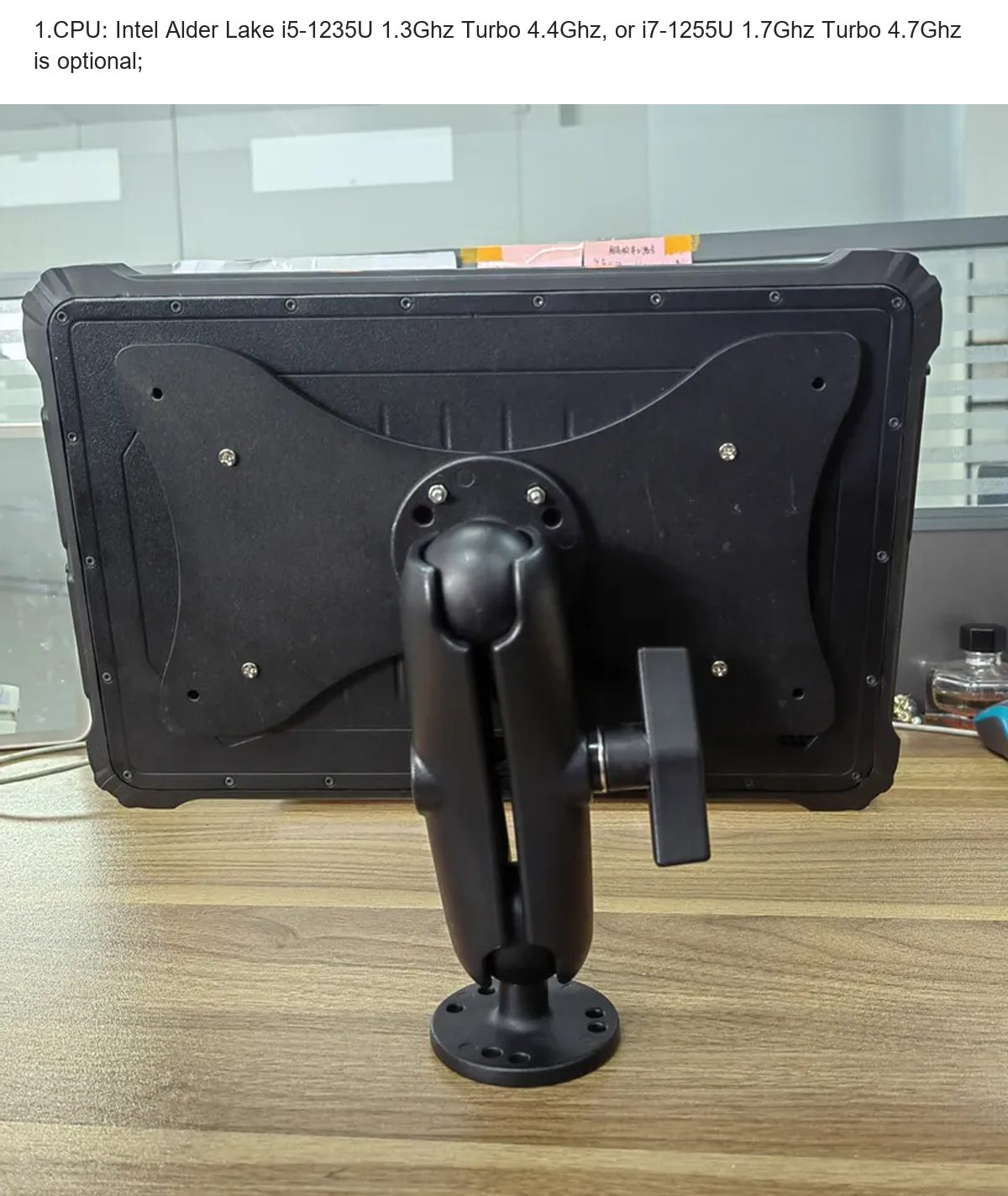 RUGGEDMASTER HR100Ci5 rugged tablets product features