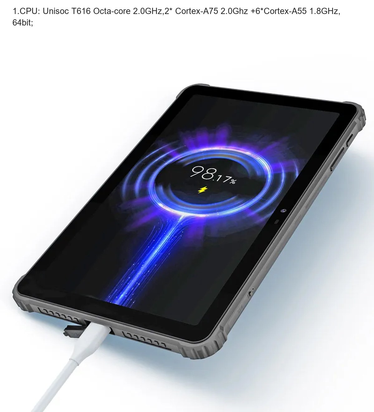 RUGGEDMASTER HR1088A rugged tablets product features