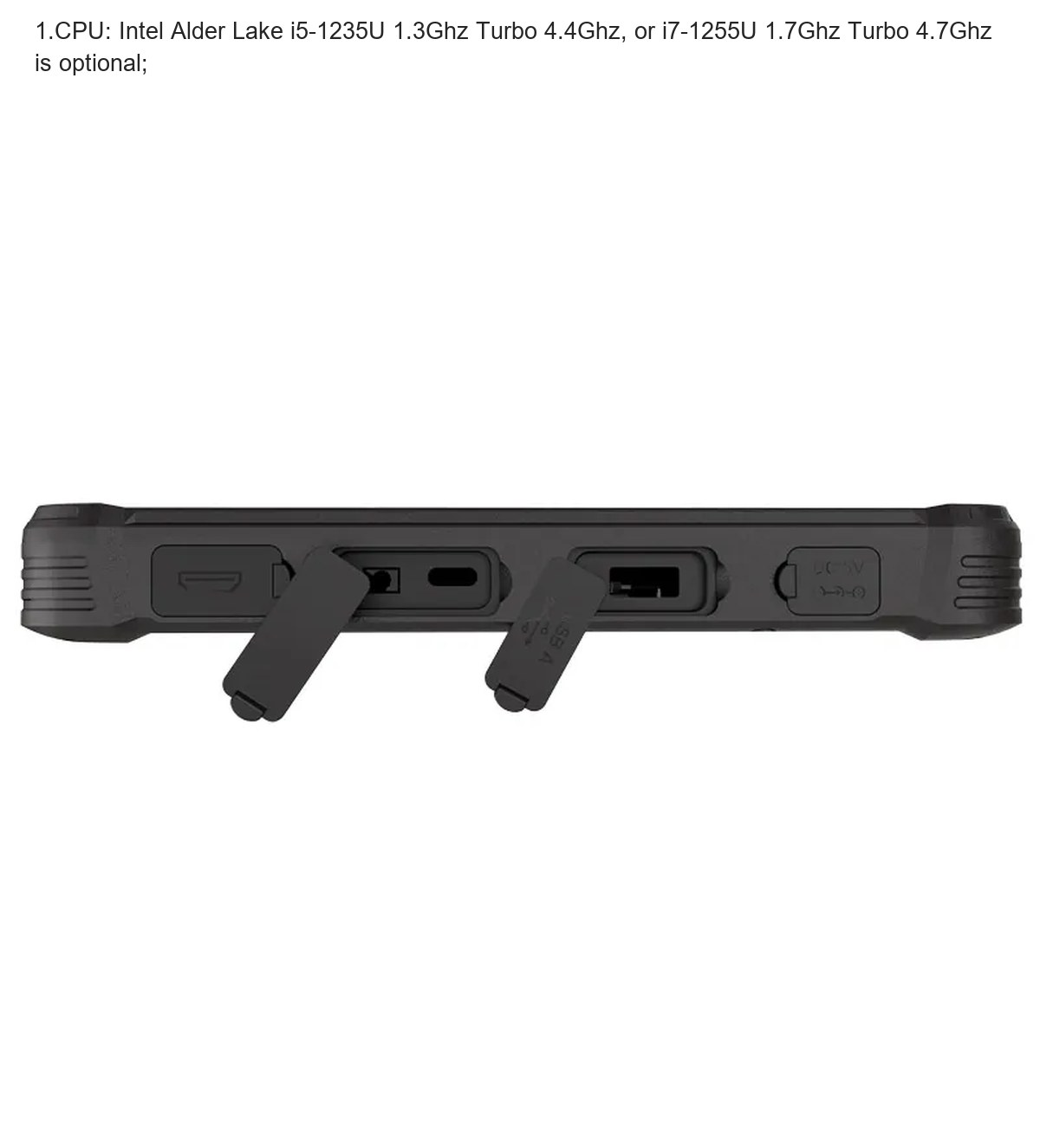RUGGEDMASTER HR120i5 rugged tablets product features