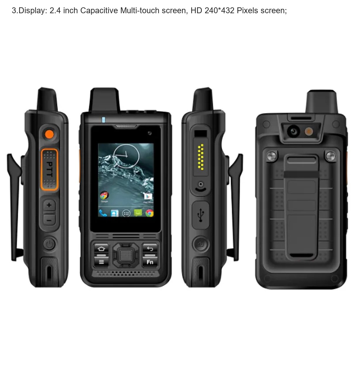 RUGGEDMASTER HR248 rugged phones product features