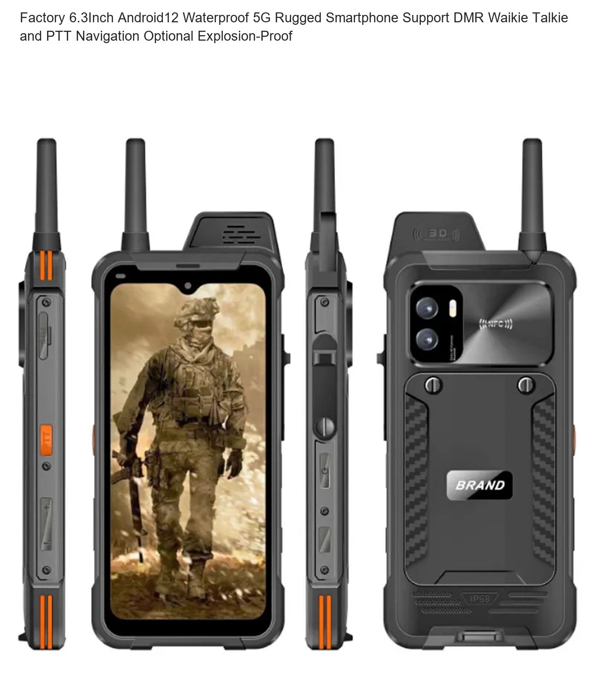 RUGGEDMASTER HR633D explosion-proof phones product features