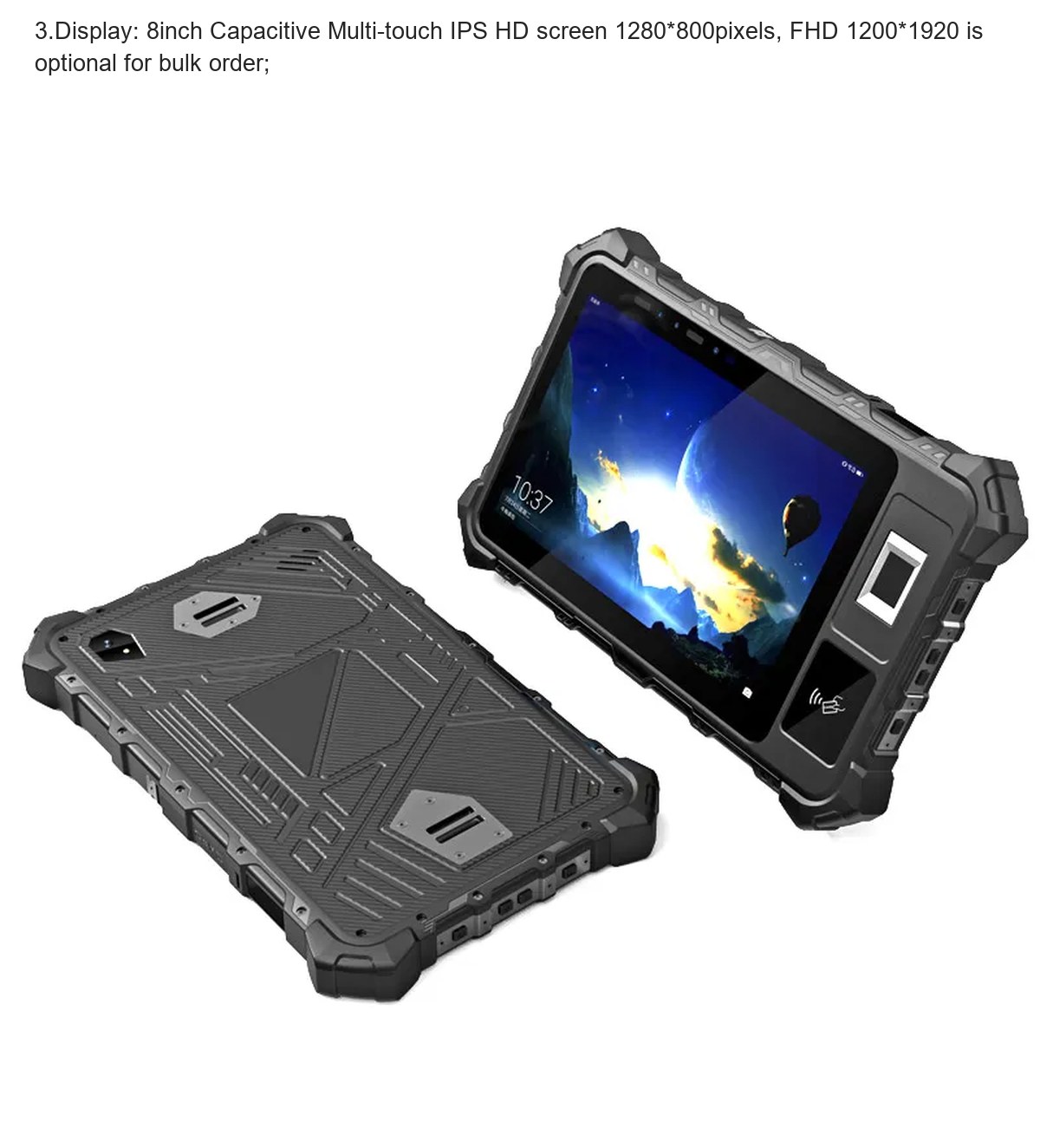 RUGGEDMASTER HR819A rugged tablets product features