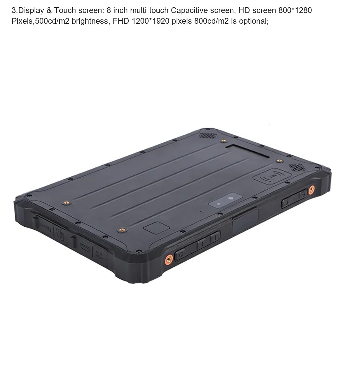 RUGGEDMASTER HR838M rugged tablets product features
