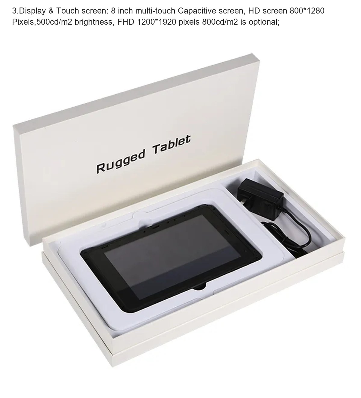 RUGGEDMASTER HR838M rugged tablets product features