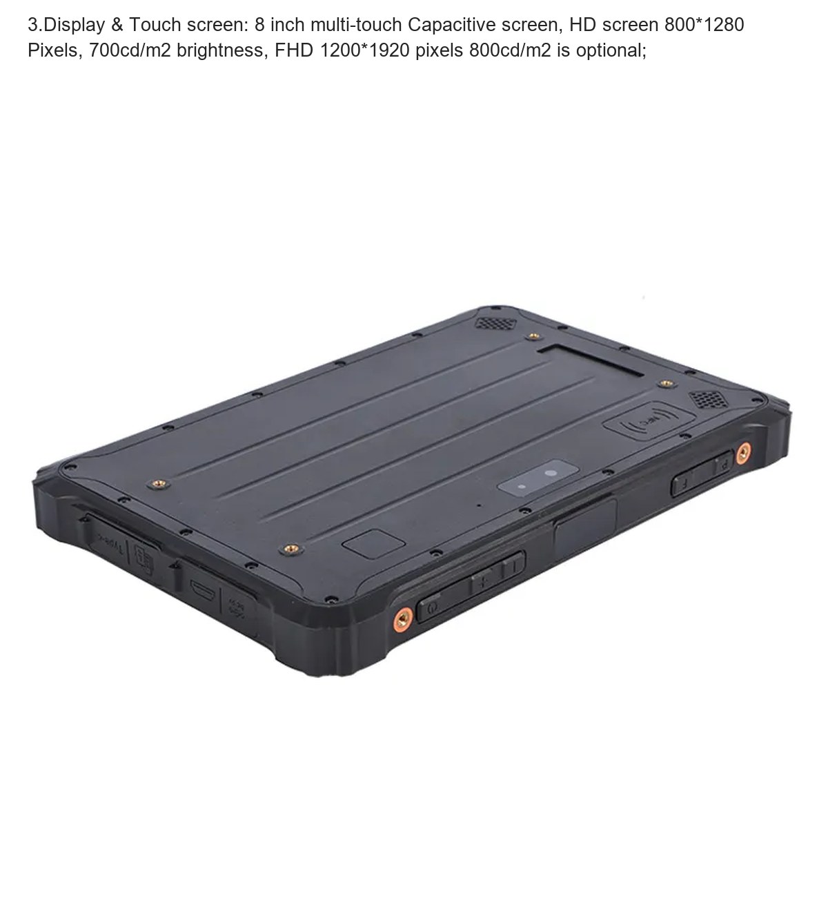 RUGGEDMASTER HR838X rugged tablets product features