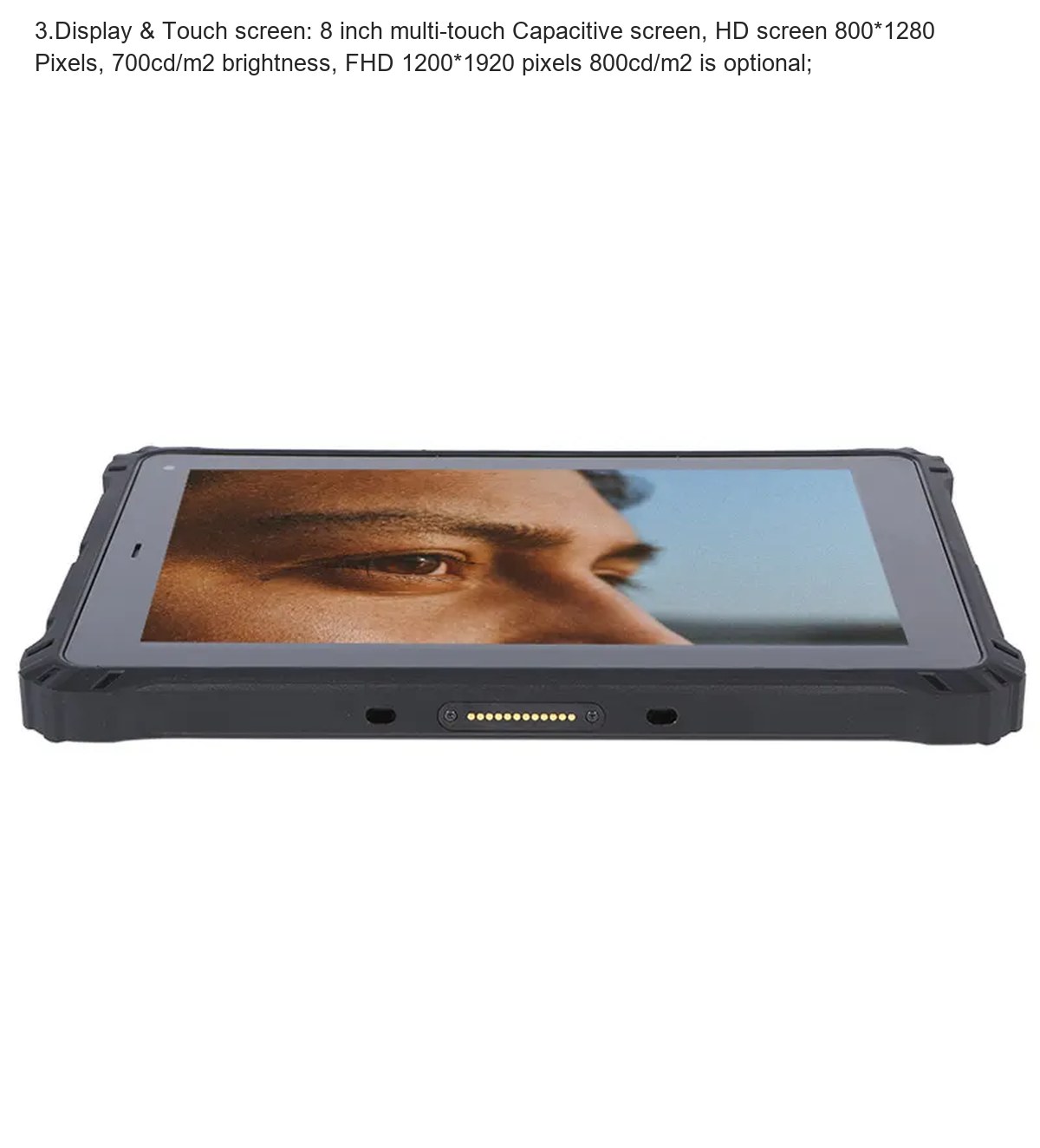 RUGGEDMASTER HR838X rugged tablets product features