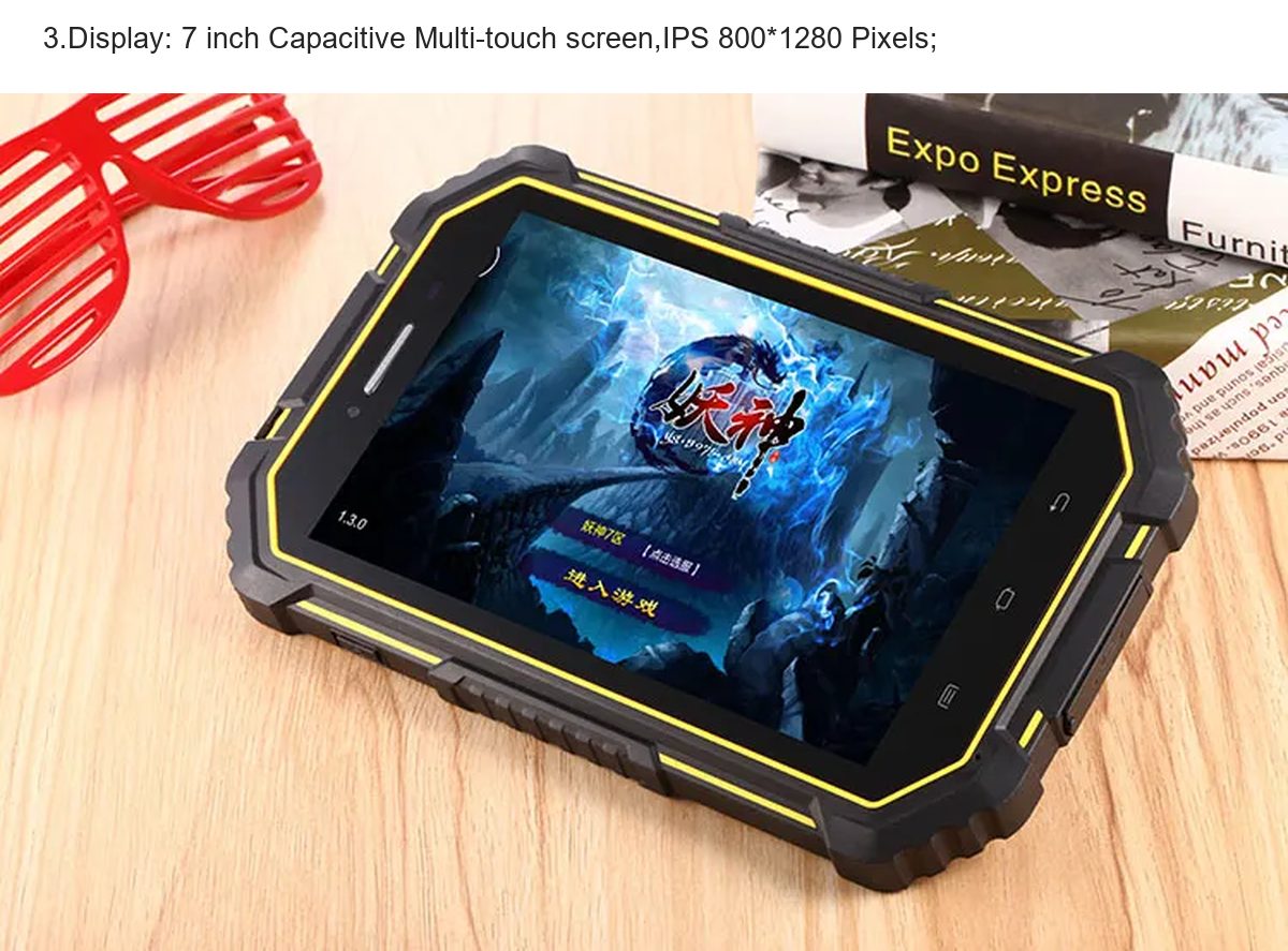 RUGGEDMASTER HV2C-EX explosion-proof tablets product features