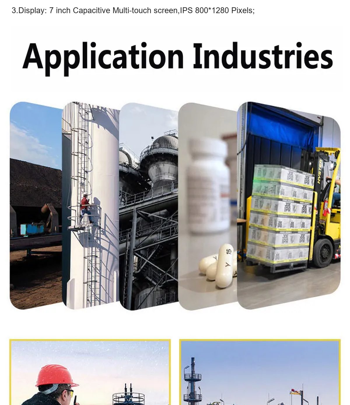 RUGGEDMASTER HV2C-EX explosion-proof tablets product features