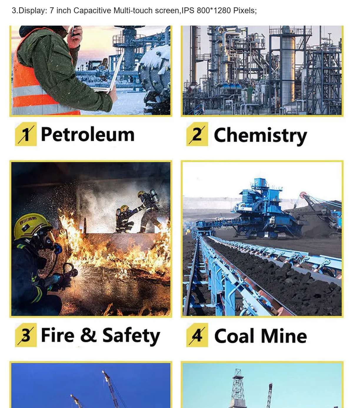 RUGGEDMASTER HV2C-EX explosion-proof tablets product features