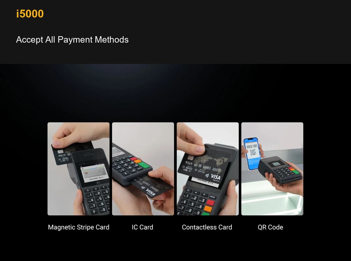 i5000 Accept All Payment Methods