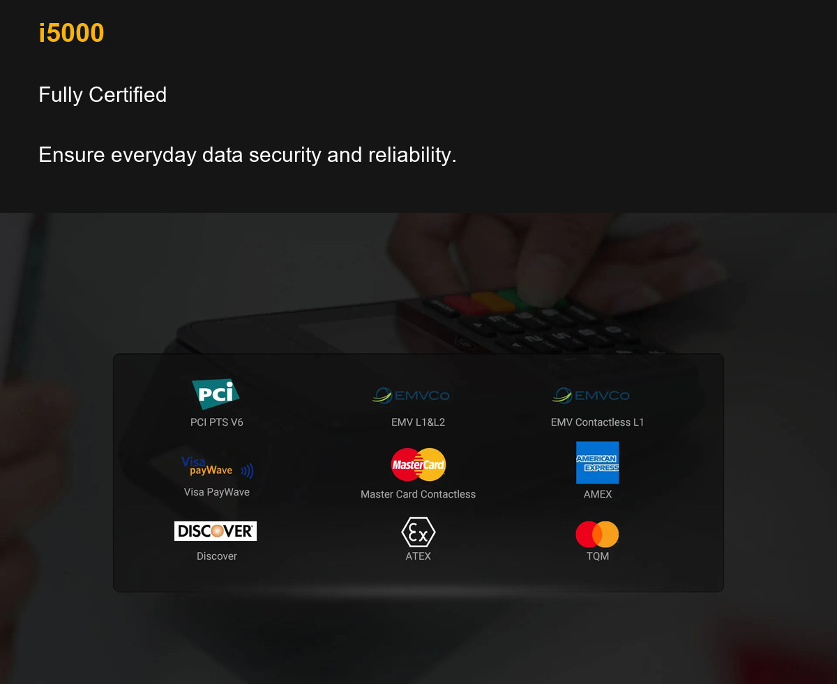 RUGGEDMASTER i5000 Fully Certified