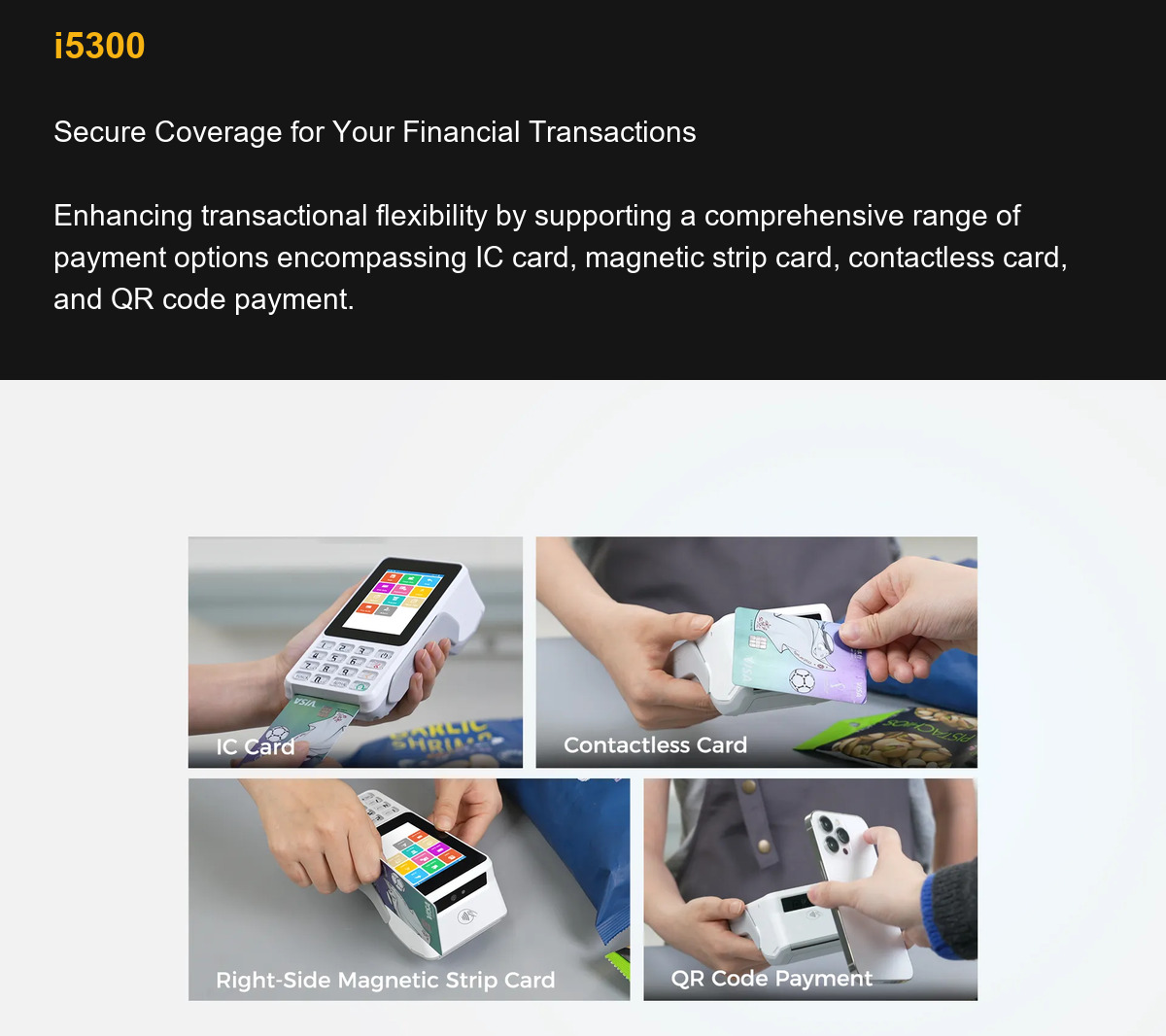 RUGGEDMASTER i5300 Secure Coverage for Your Financial Transactions