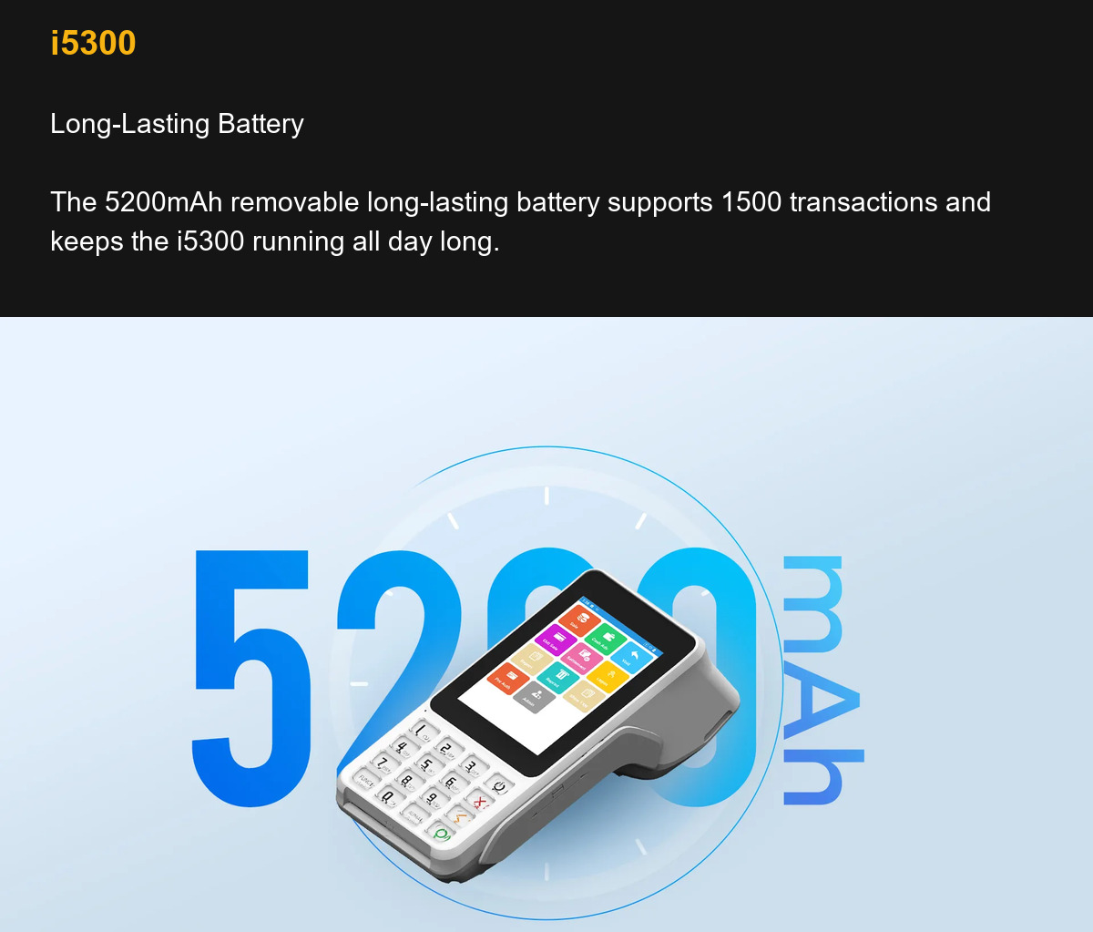 i5300 Long-Lasting Battery