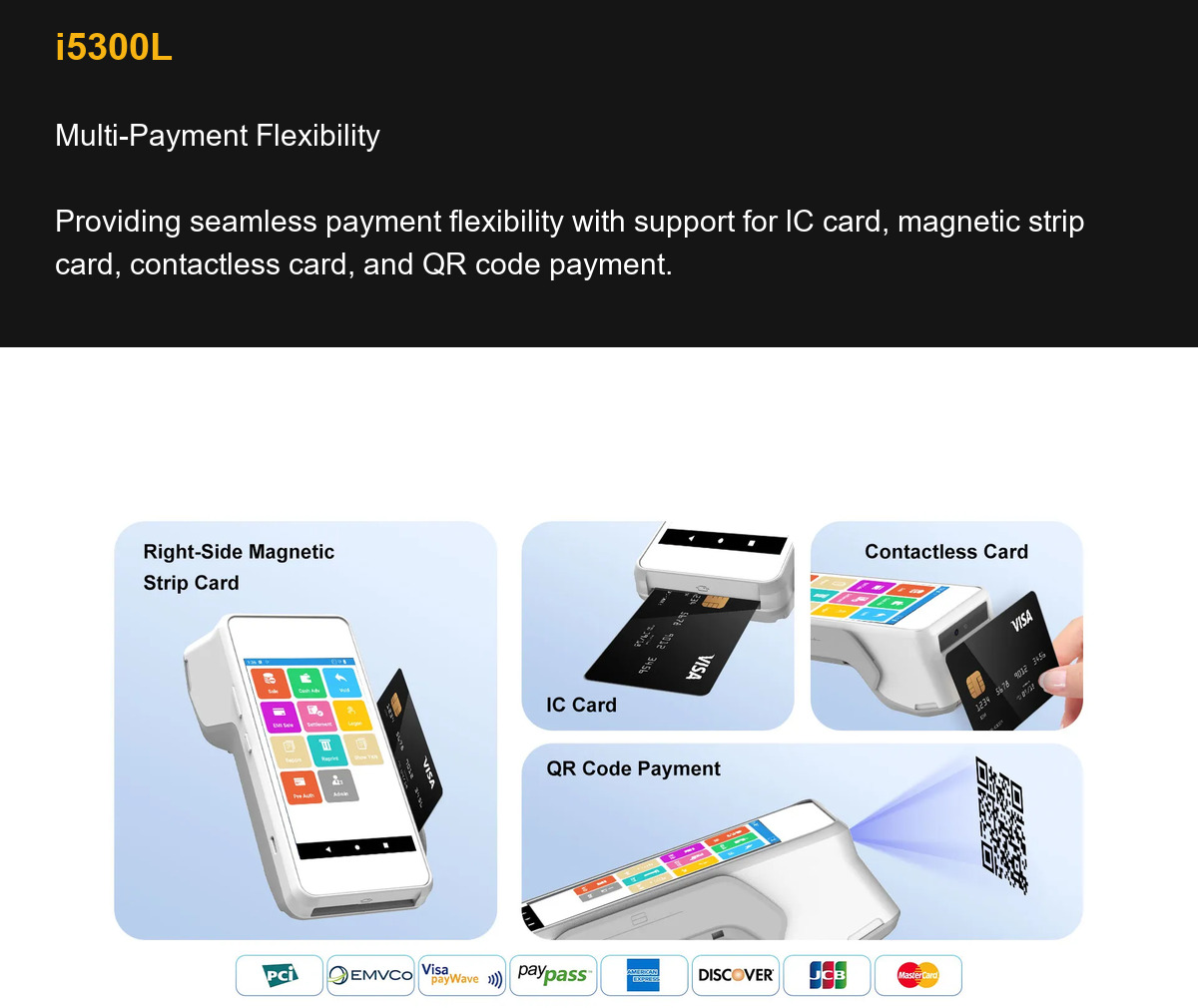 i5300L Multi-Payment Flexibility