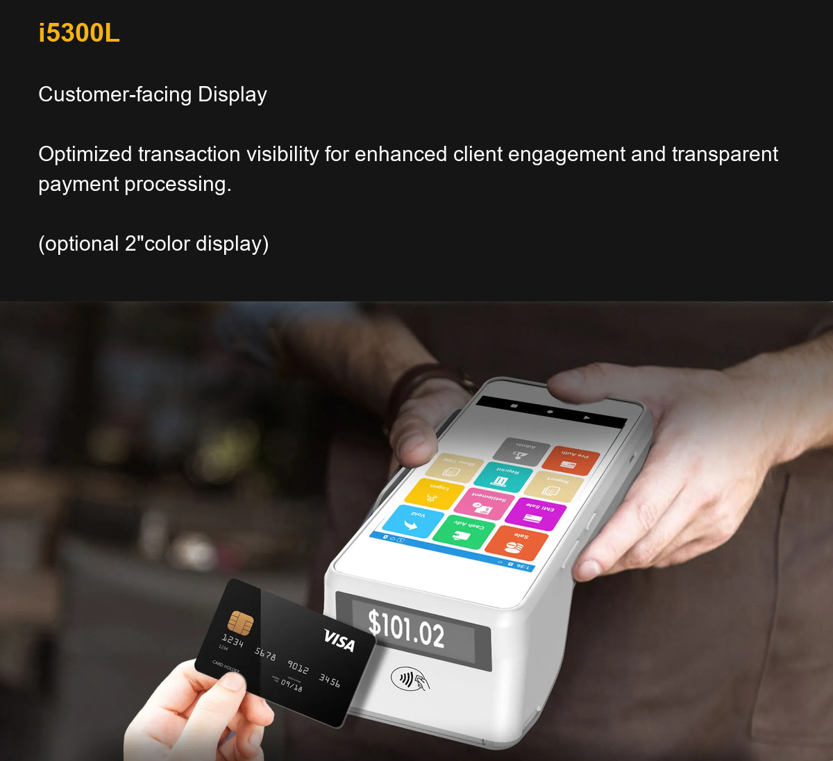 RUGGEDMASTER i5300L Customer-facing Display