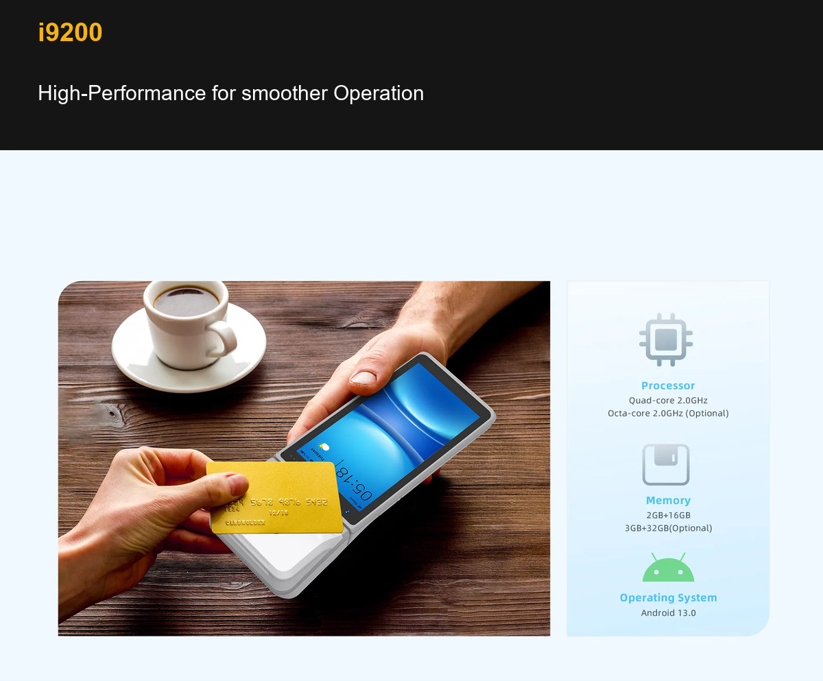 i9200 High-Performance for smoother Operation