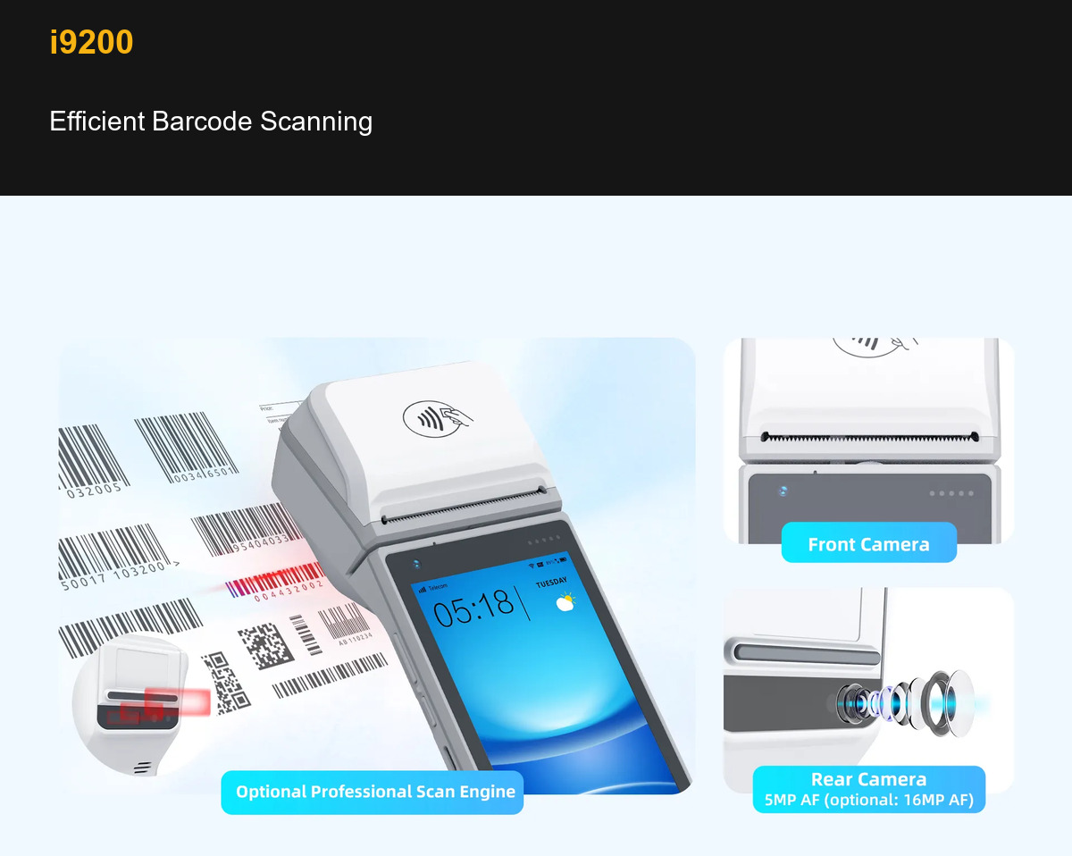 i9200 Efficient Barcode Scanning