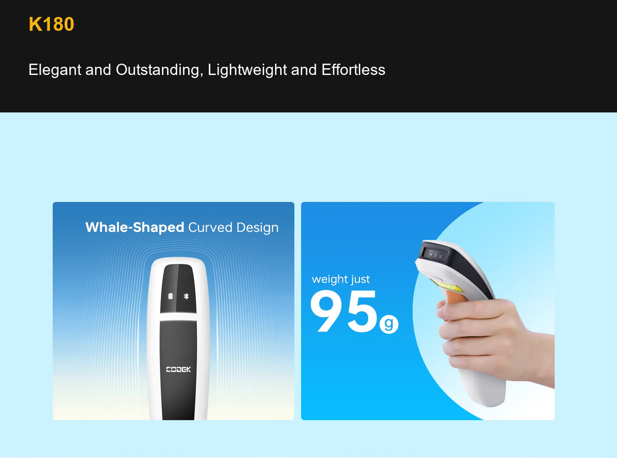K180 Elegant and Outstanding, Lightweight and Effortless