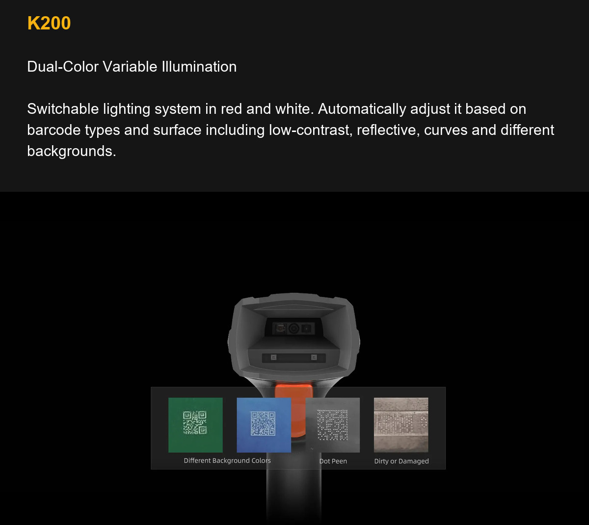 K200 Dual-Color Variable Illumination