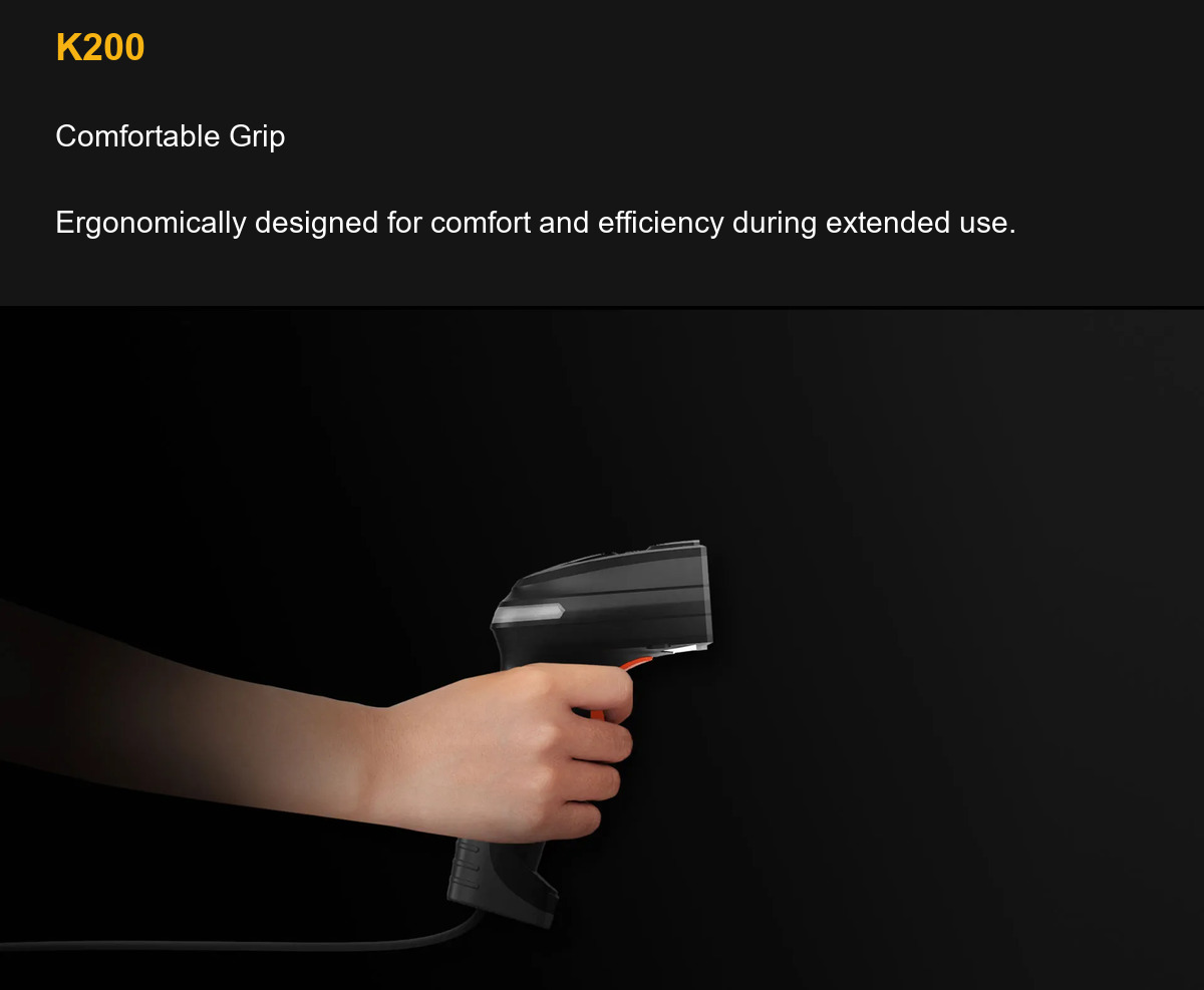 RUGGEDMASTER K200 Comfortable Grip