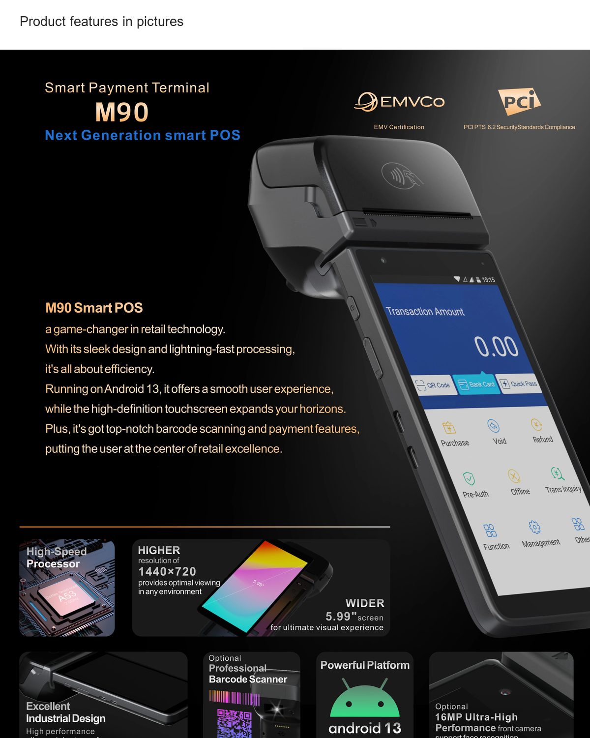 Product features in pictures