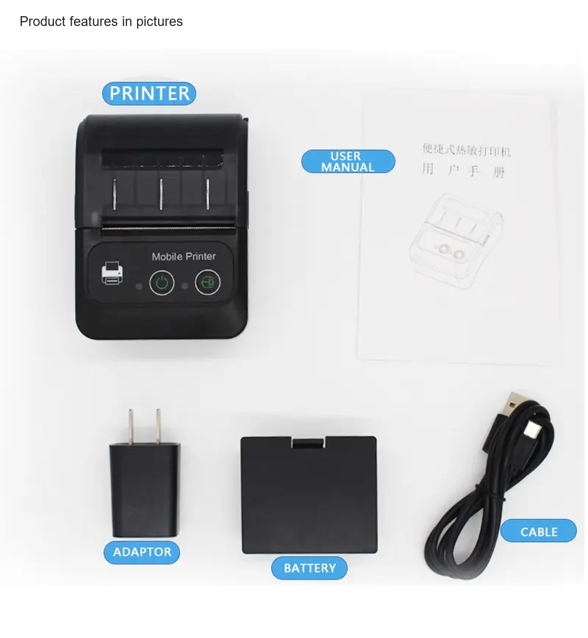 Product features in pictures