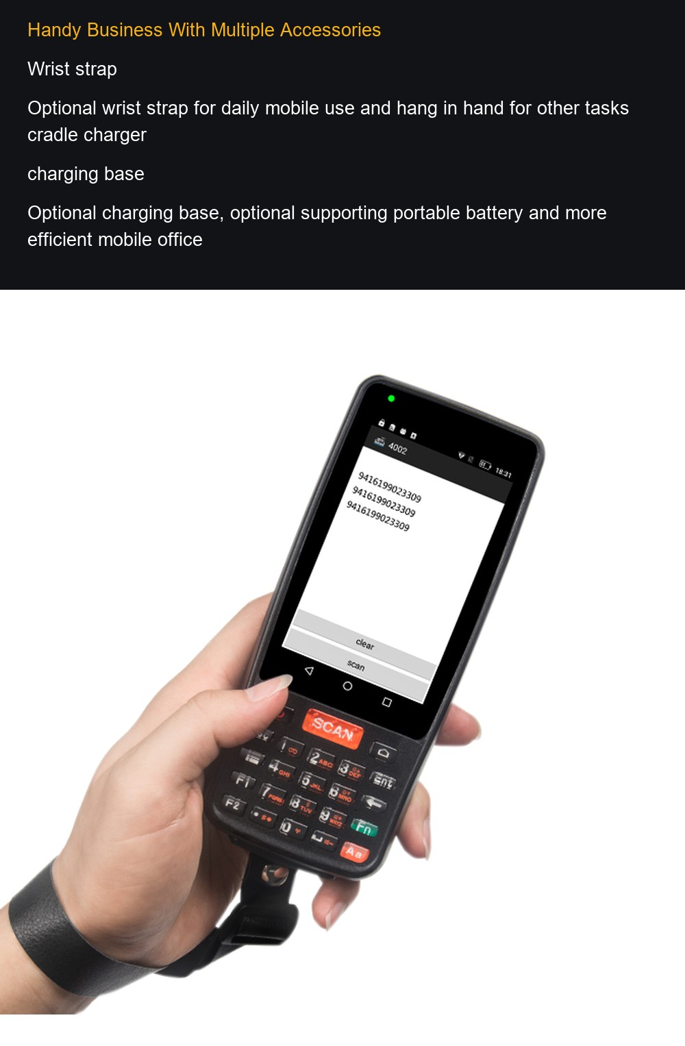 RUGGEDMASTER PDA-401 feature details 9