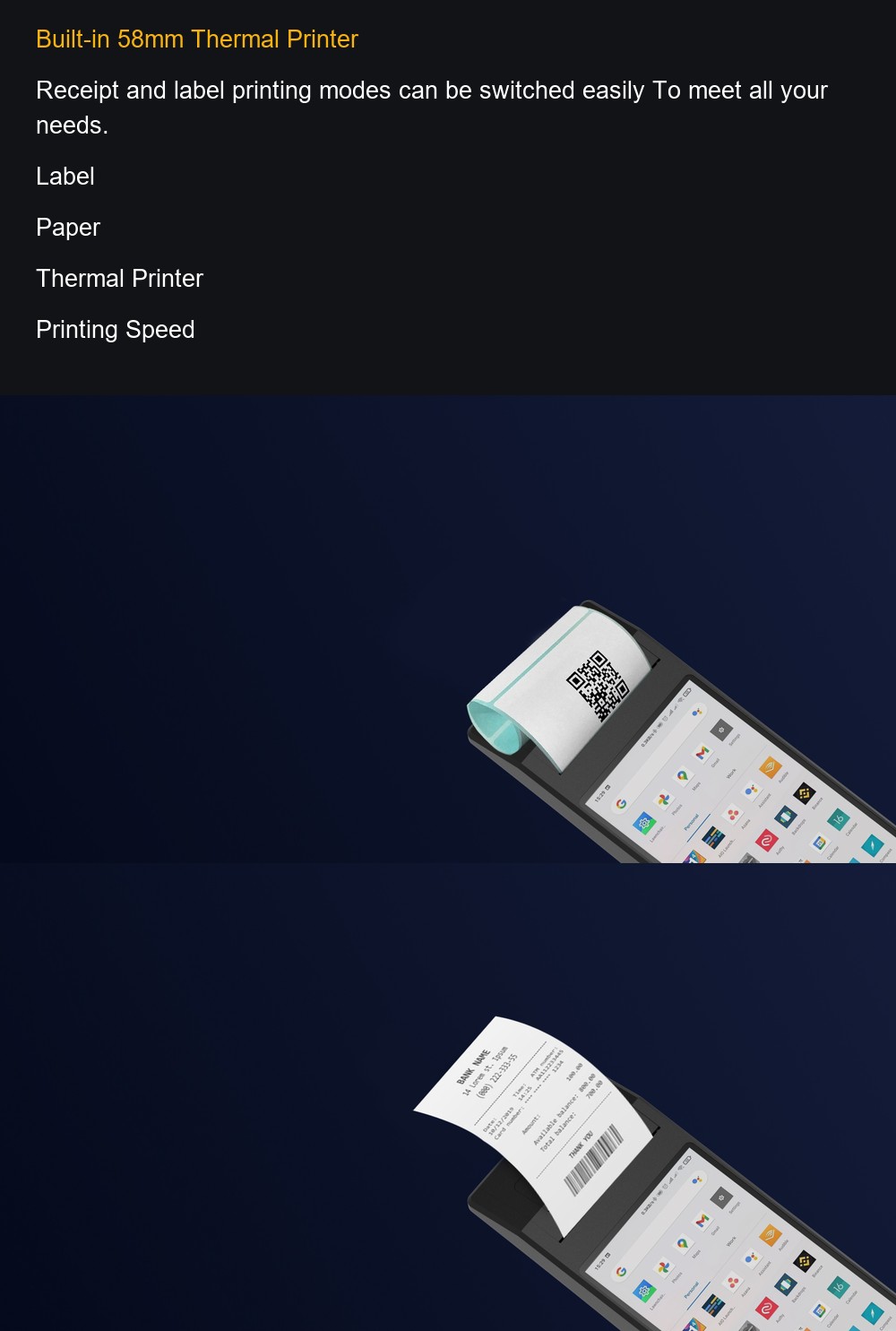 RUGGEDMASTER PDA-5501/4G feature details 3