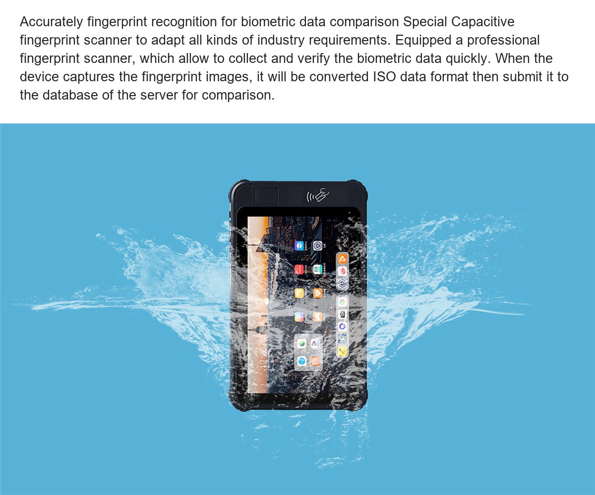 RUGGEDMASTER Q102 rugged tablets feature illustration