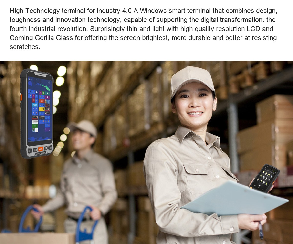 RUGGEDMASTER Q501 mobile computers feature illustration