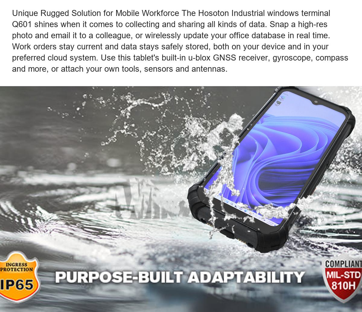 RUGGEDMASTER Q601 mobile computers feature illustration