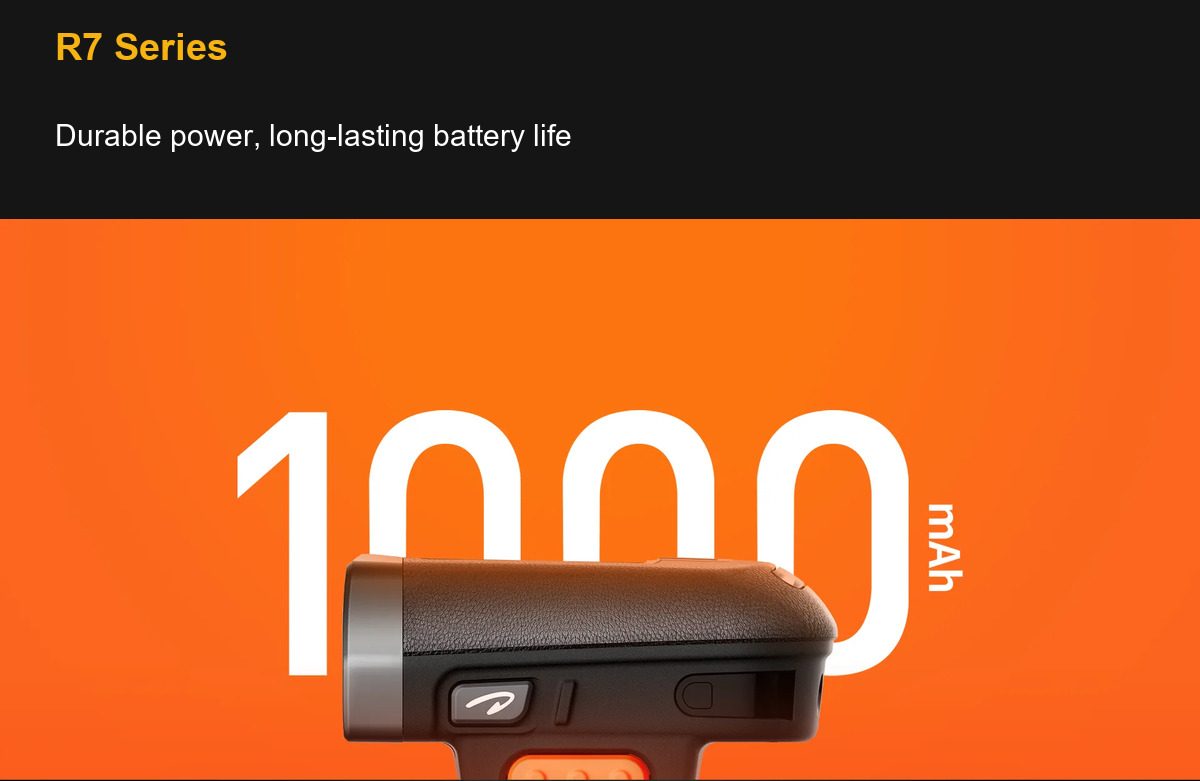 RUGGEDMASTER R7 Series Durable power, long-lasting battery life