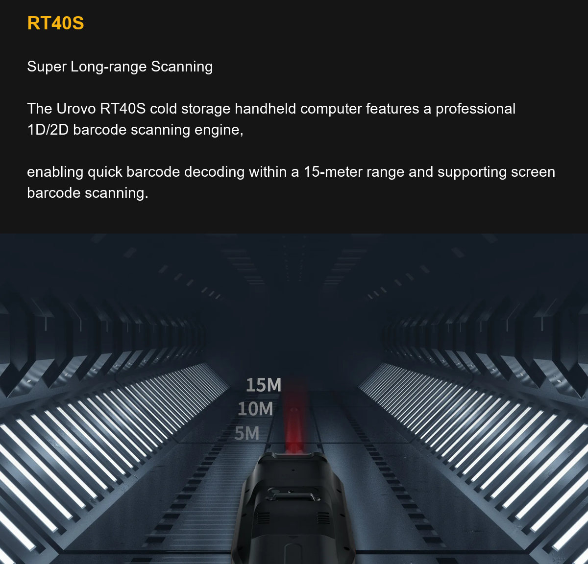 RUGGEDMASTER RT40S Super Long-range Scanning