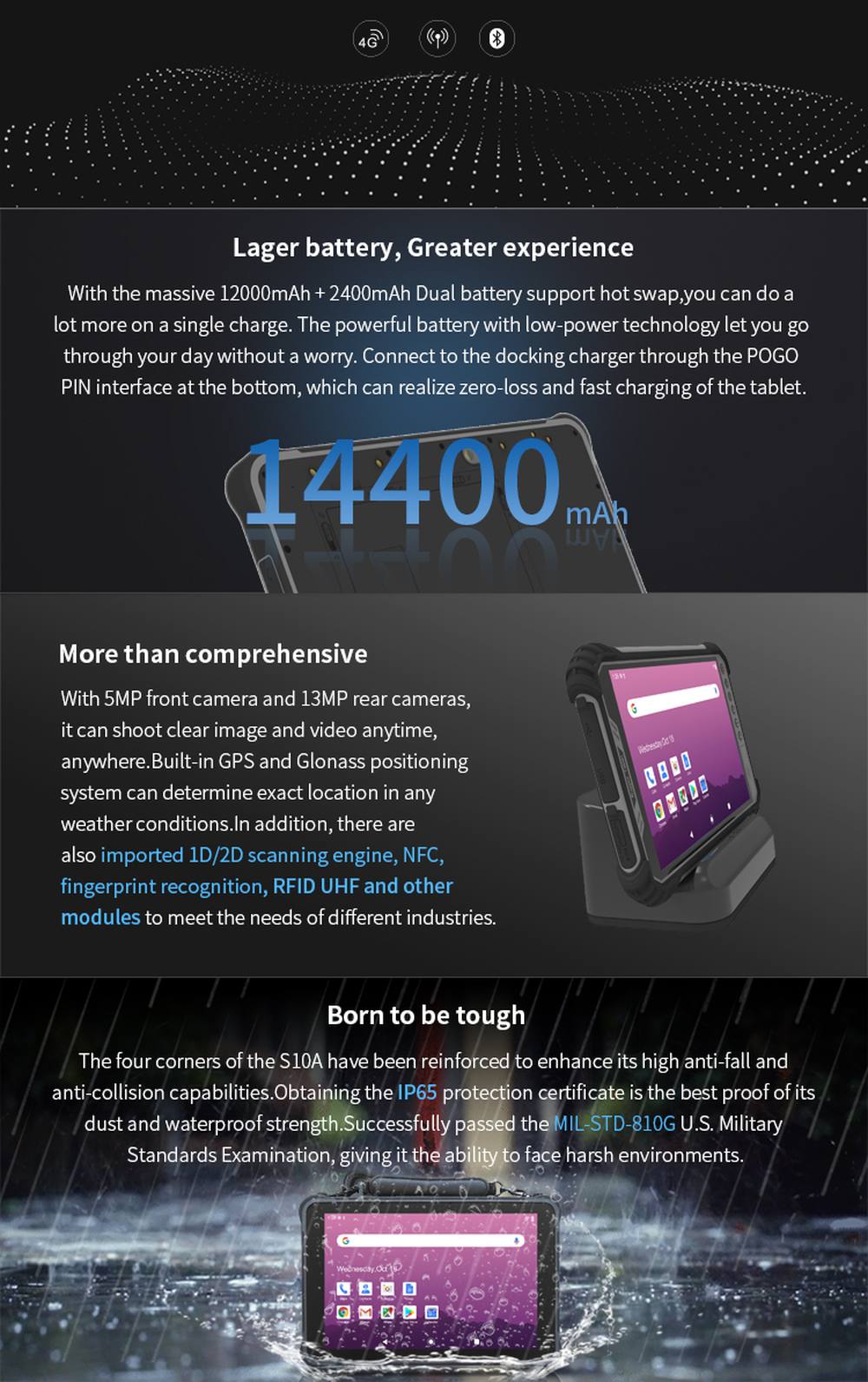 RUGGEDMASTER S10A feature details 2