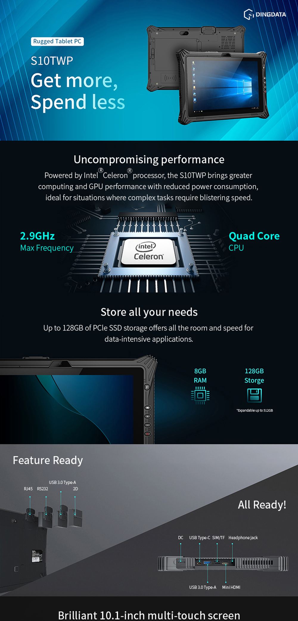RUGGEDMASTER S10TWP feature details 1
