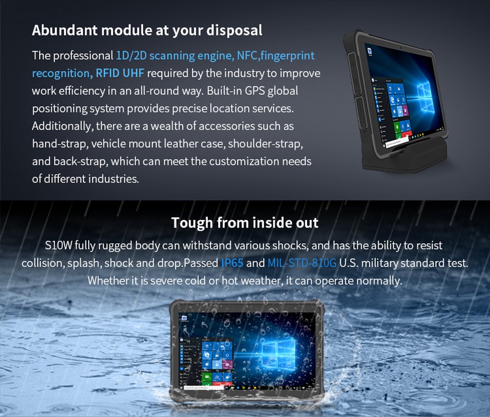 RUGGEDMASTER S10W feature details 2