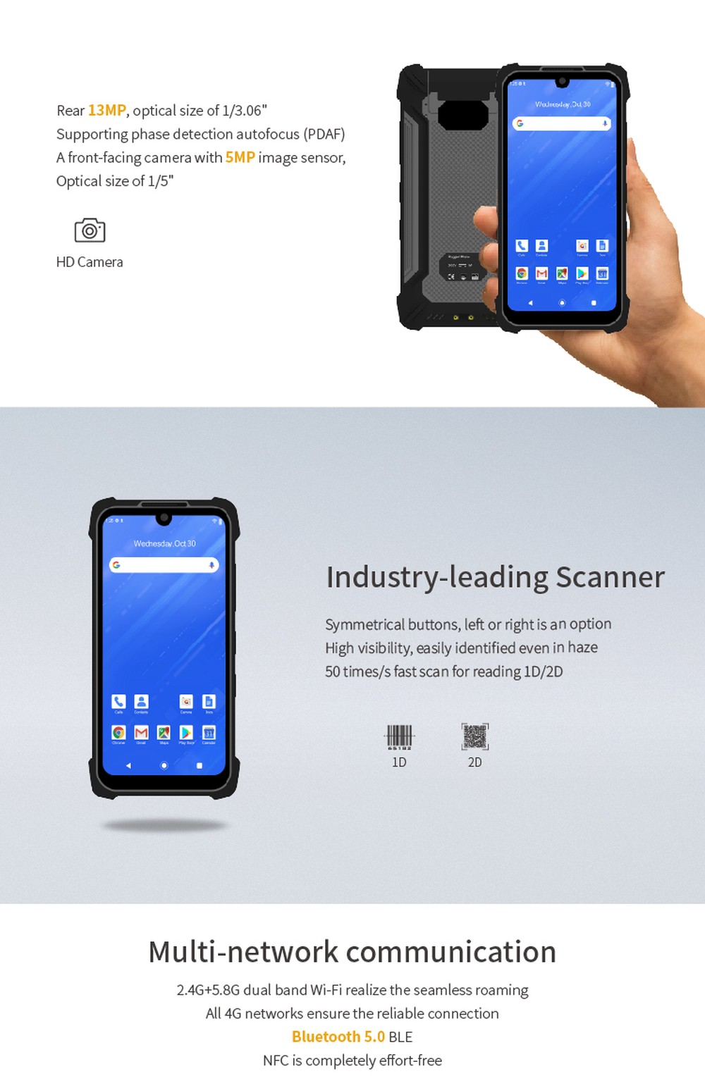 RUGGEDMASTER S50A feature details 2