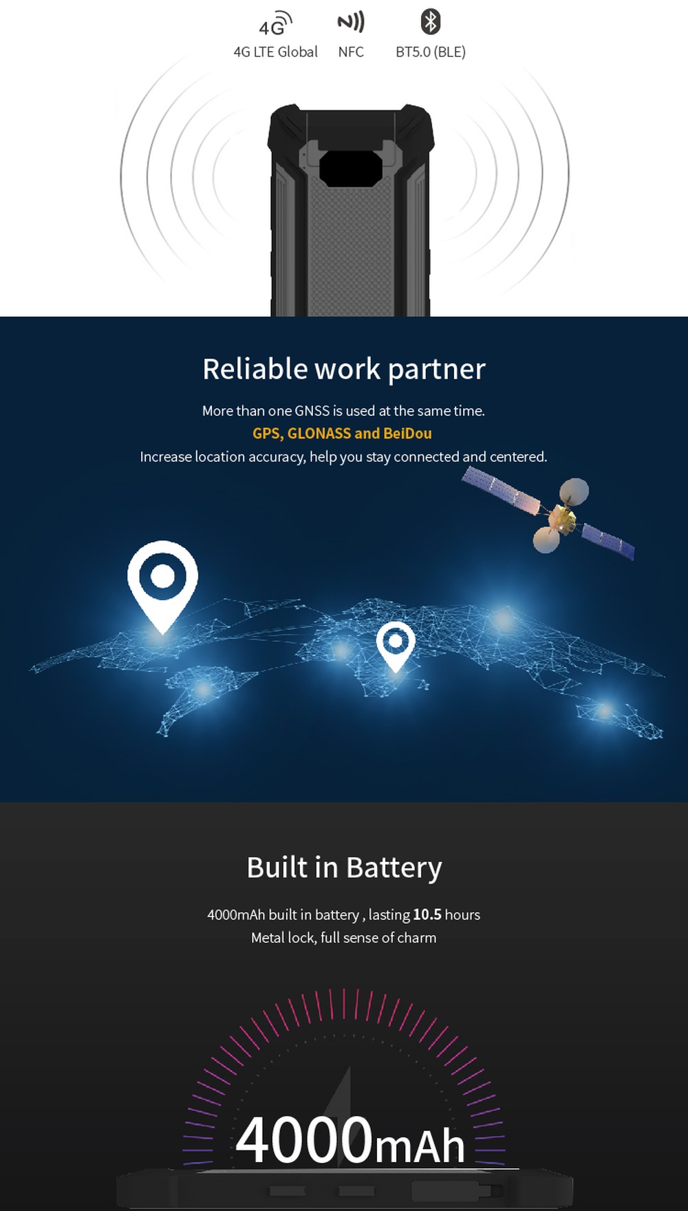RUGGEDMASTER S50A feature details 3