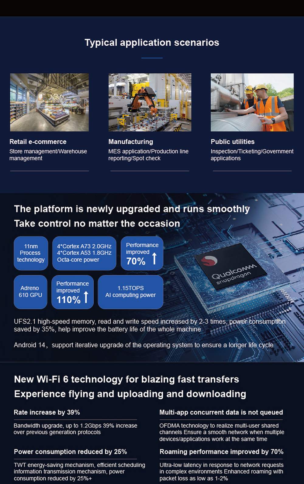 RUGGEDMASTER S50B feature details 2