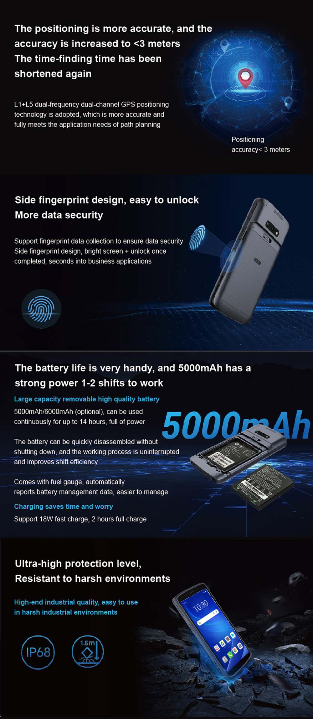RUGGEDMASTER S50B feature details 4