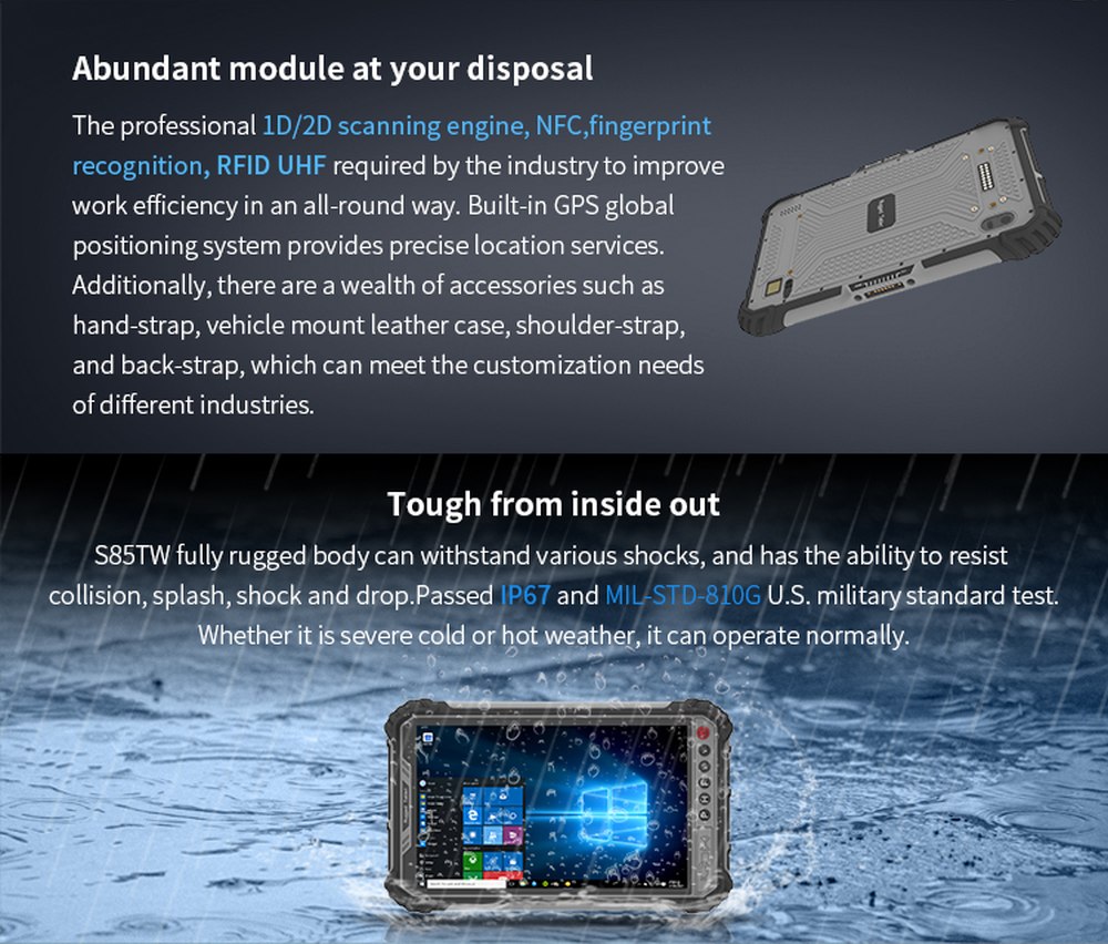 RUGGEDMASTER S85TW feature details 2
