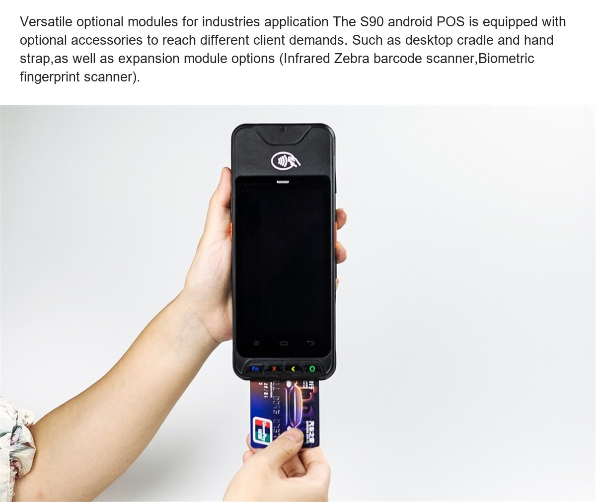 RUGGEDMASTER S90 pos terminals feature illustration