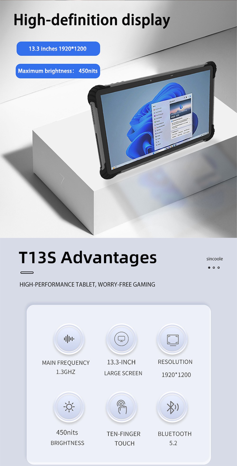 RUGGEDMASTER T13S feature details 2