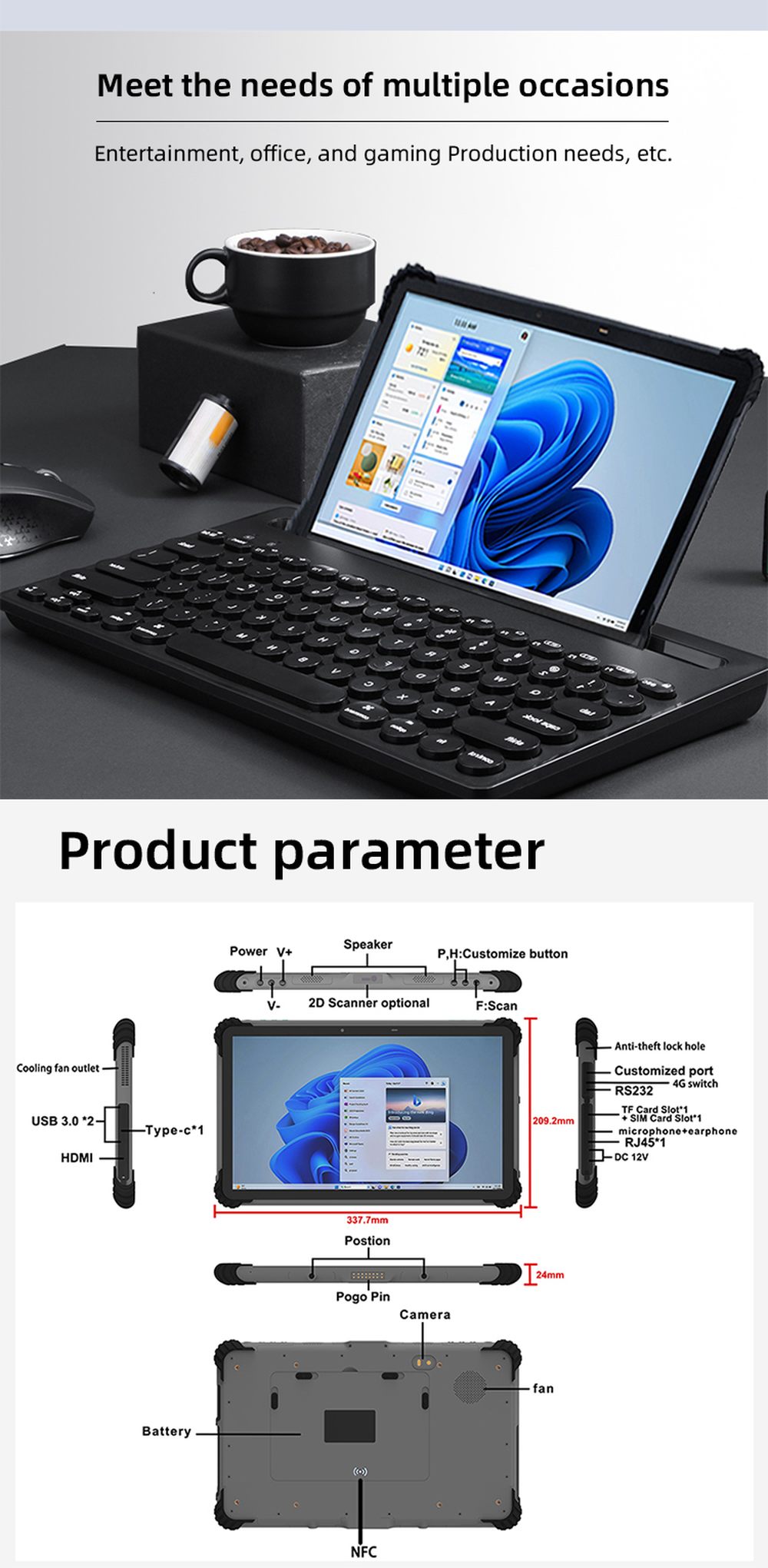 RUGGEDMASTER T13S feature details 3