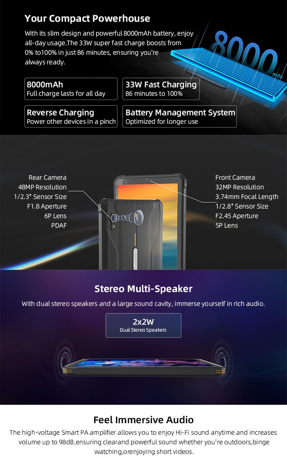 RUGGEDMASTER T80E feature details 2
