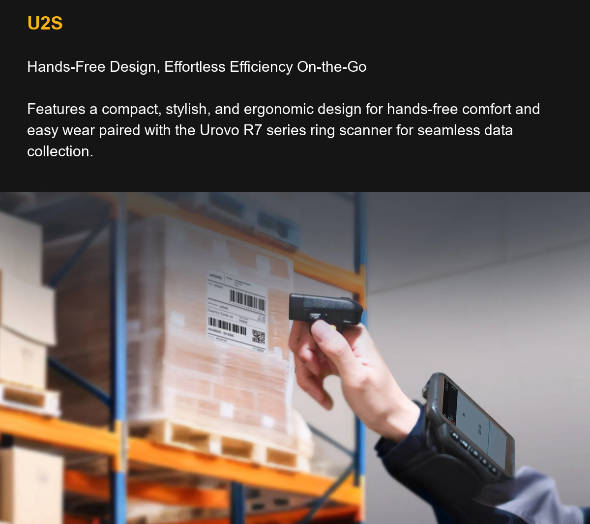 U2S Hands-Free Design, Effortless Efficiency On-the-Go