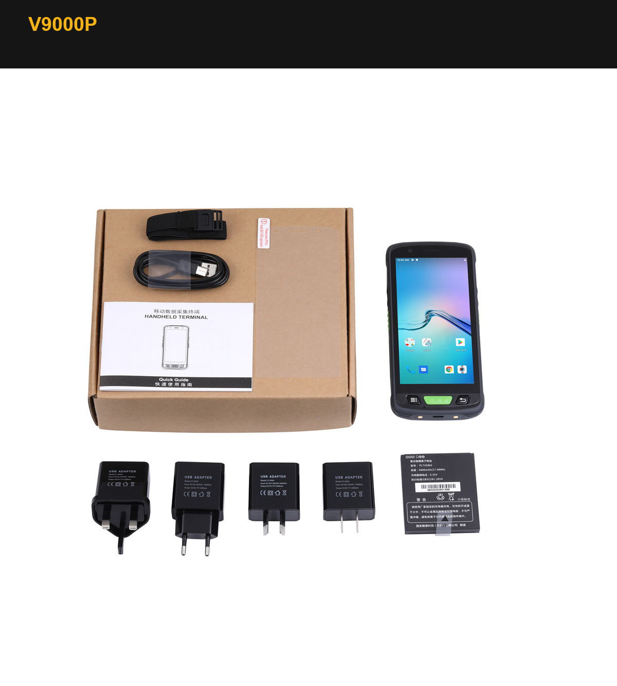 RUGGEDMASTER V9000P product features and detail view 1