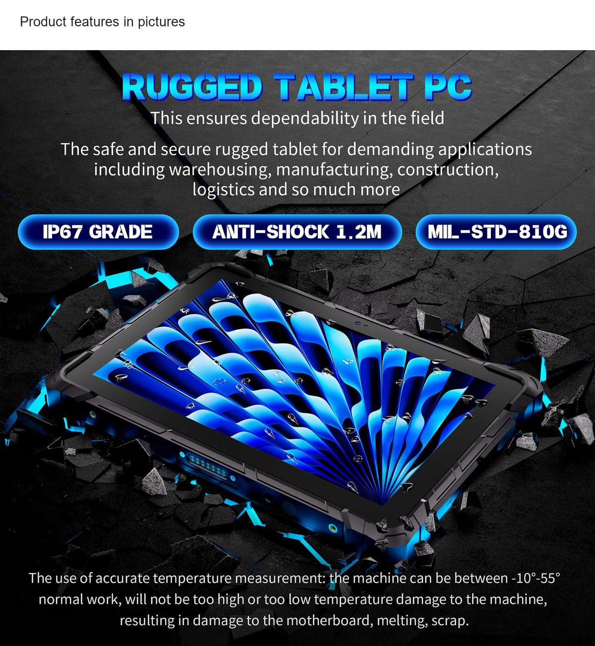 Product features in pictures