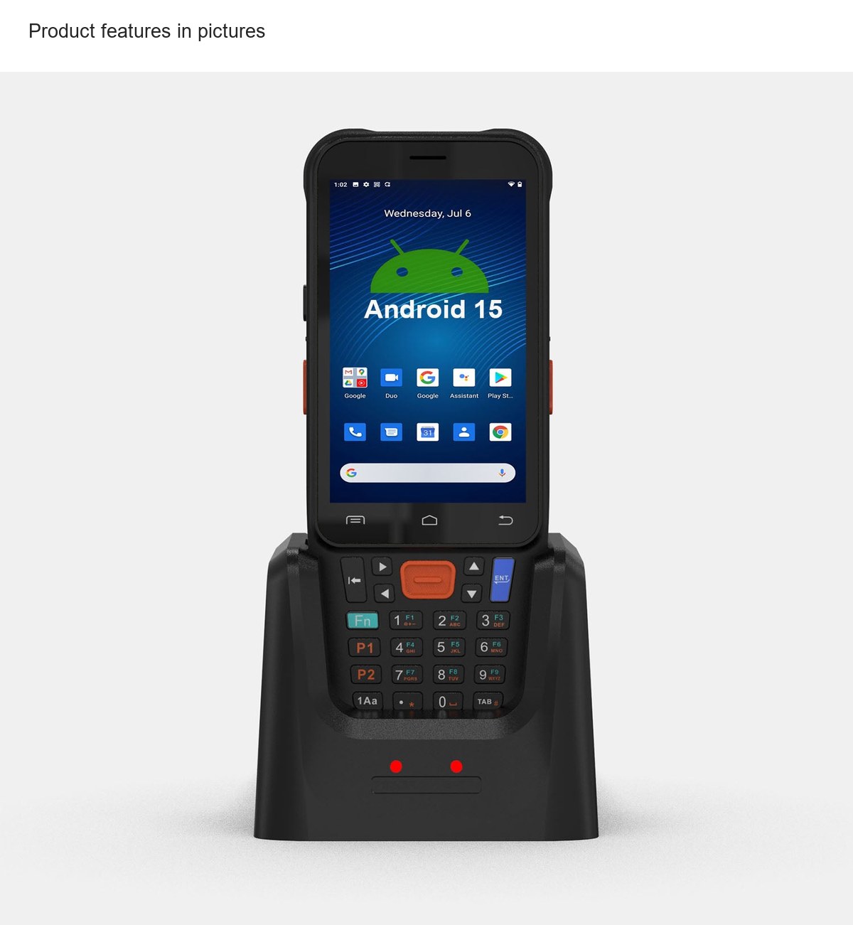 RUGLINE RT-F1 mobile computers feature illustration